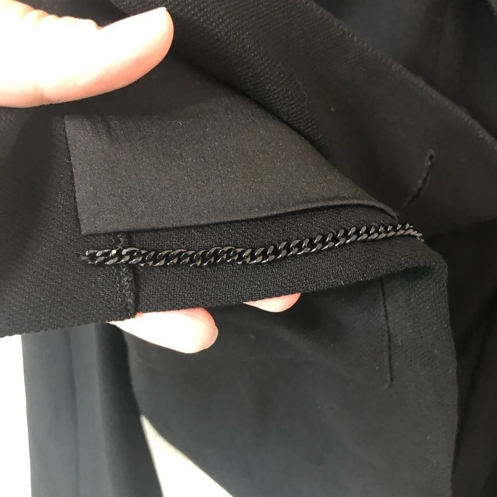CHANEL Authenticated Womens Wool Silk Black Designer Blazer - Size 40